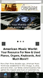 Mobile Screenshot of americanmusicworld.com
